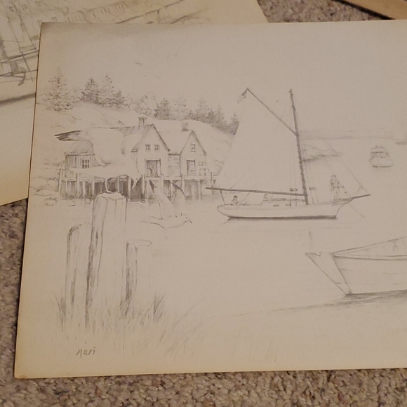 Red Farm Studio Other Vintage Red Farm Studios Nautical Paintables